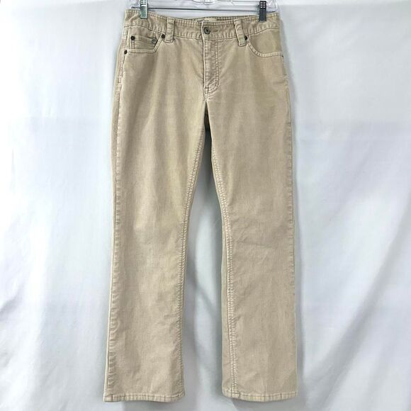 GAP Pants - GAP Y2K Low Rise Bootcut Flare Tan Corduroy Pants Womens 30" Waist 2000s Indie